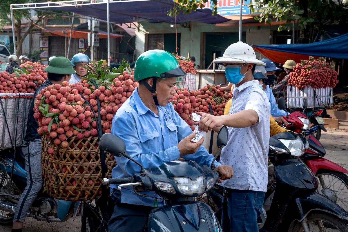 Vendor transporting goods to sell, representing Southeast Asian ecommerce sellers who ship orders daily